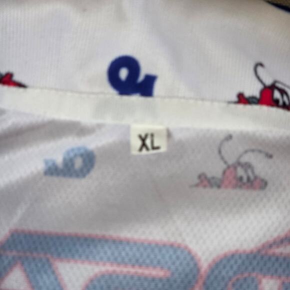 General Mills Honey Nut Cheerios Bee All Over Print Polo Shirt XL Promo - Picture 3 of 8